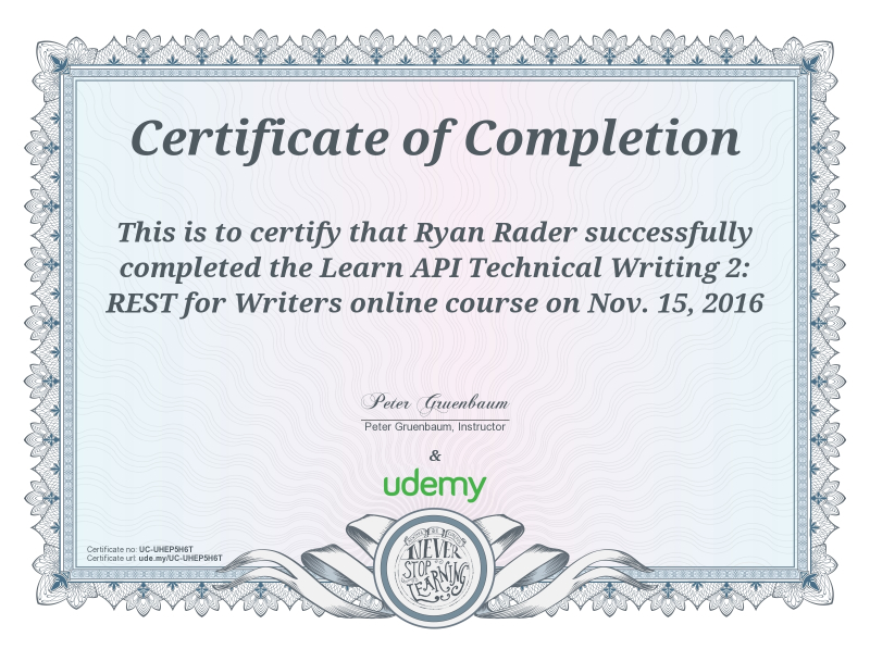 Certificate 1